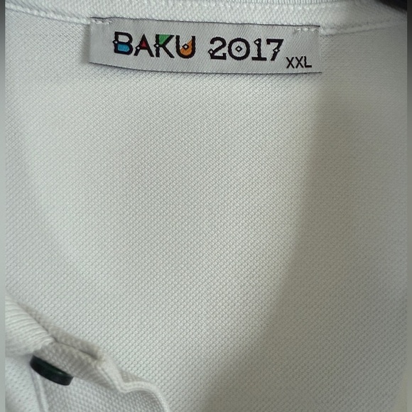 4th ISG | Baku 2017 | White Polo Shirt - Picture 5 of 6
